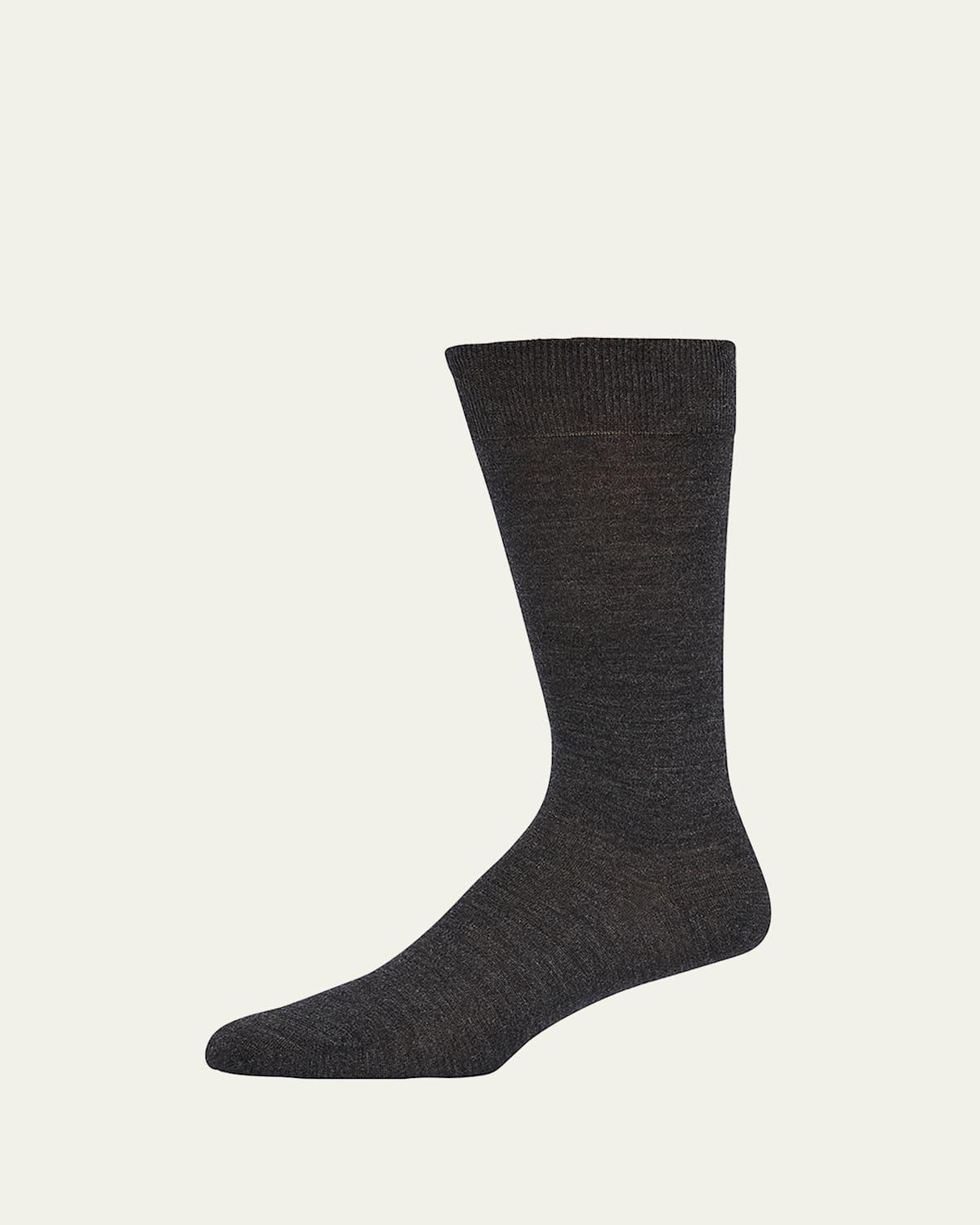 Men's Knit Crew Socks Product Image