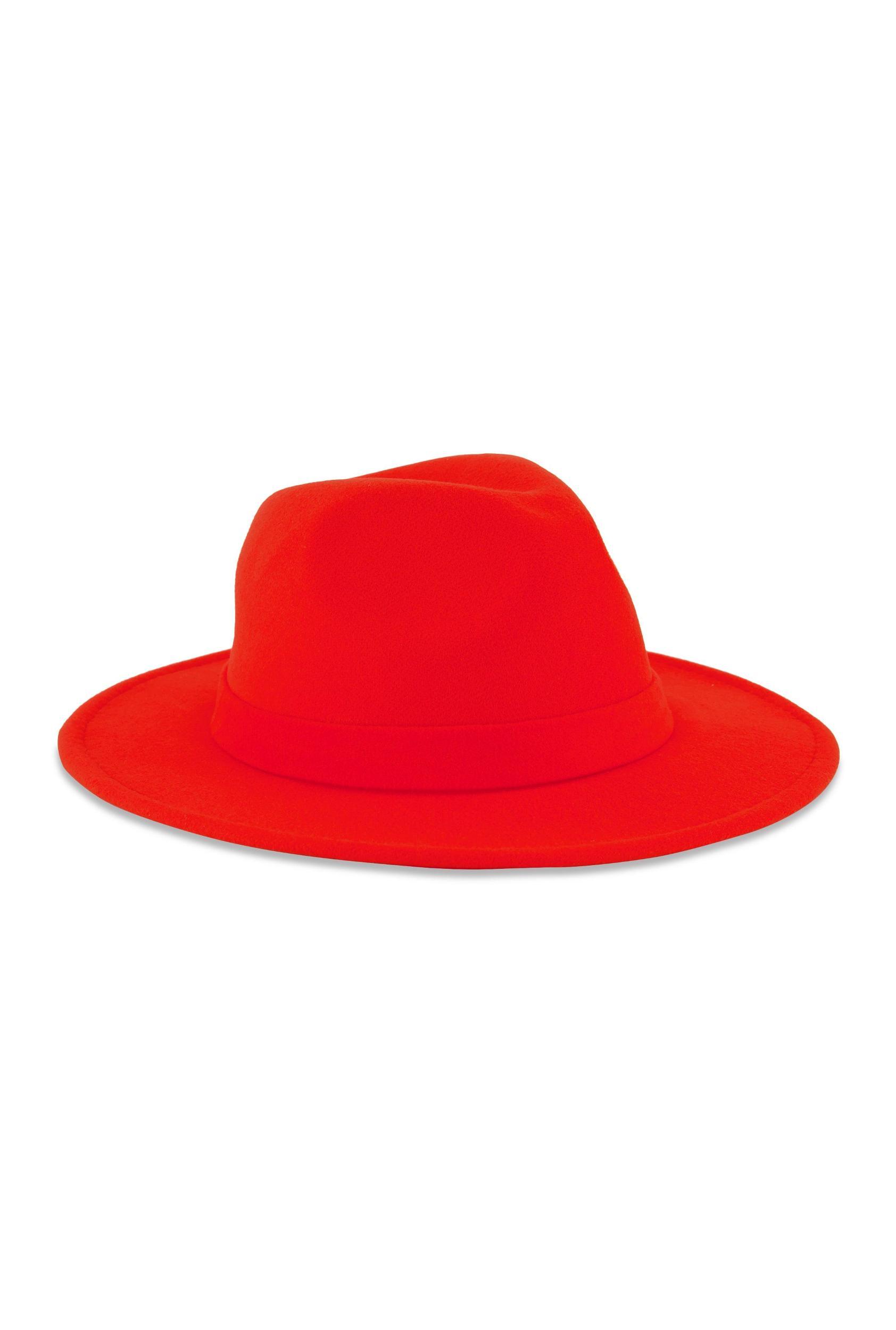 Solid Felt Fedora Female Product Image
