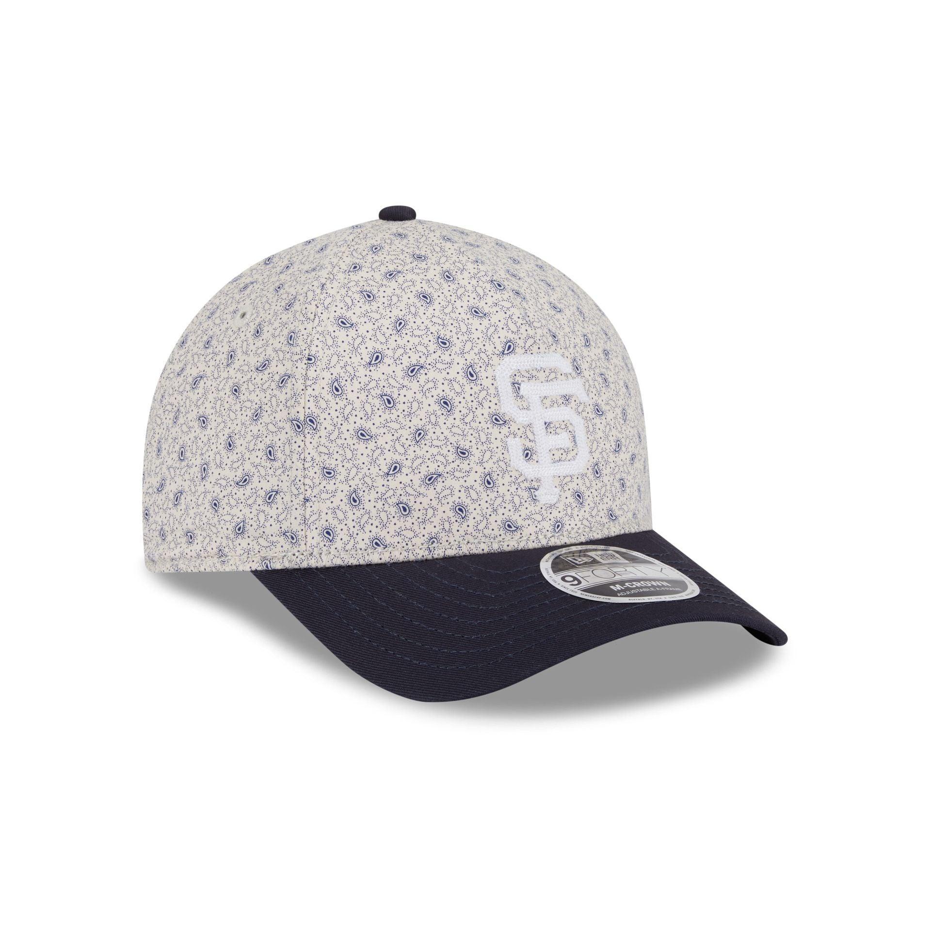 San Francisco Giants Micro Print 9FORTY M-Crown A-Frame Adjustable Hat Male Product Image