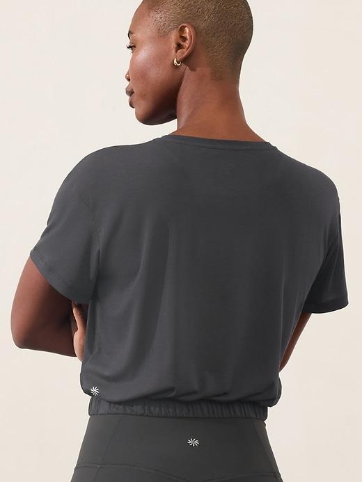 With Ease Bubble Hem Tee Product Image