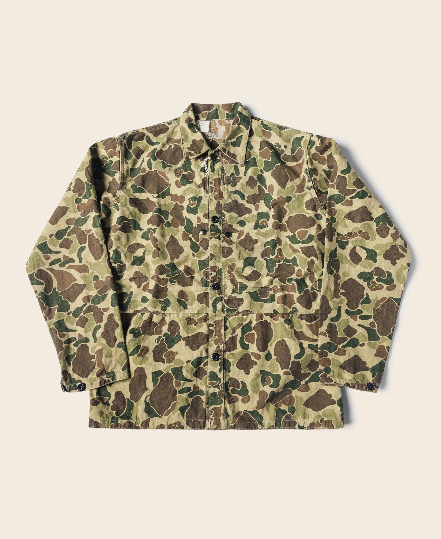 WWII USMC Type P-44 HBT Duck Hunter Camo Jacket Product Image