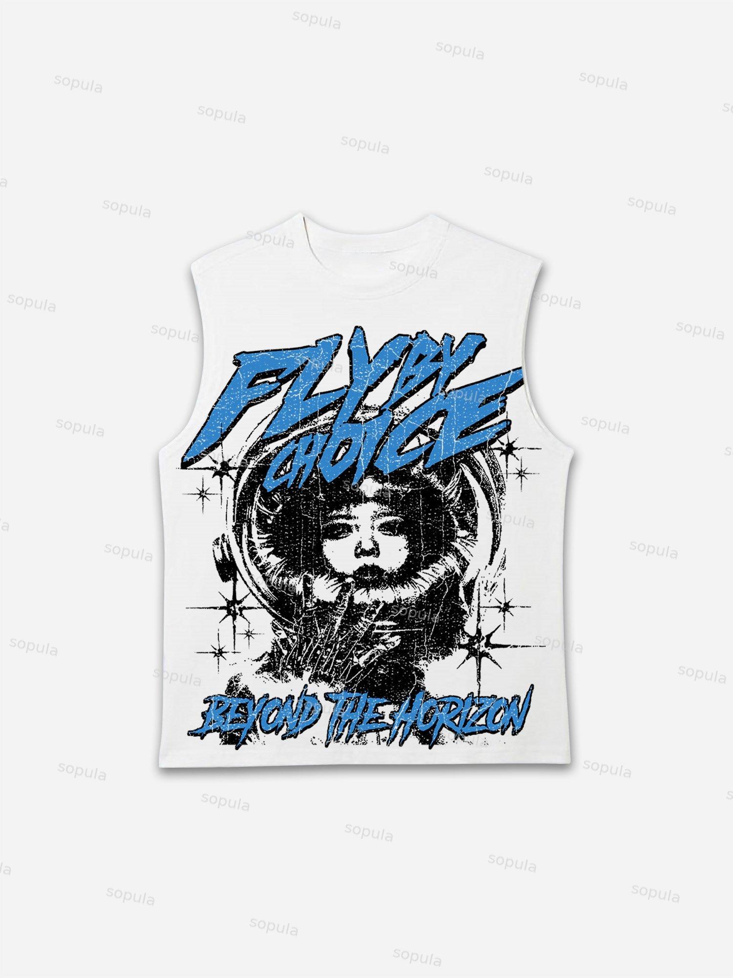 Fly By Choice Print Tank Top Product Image