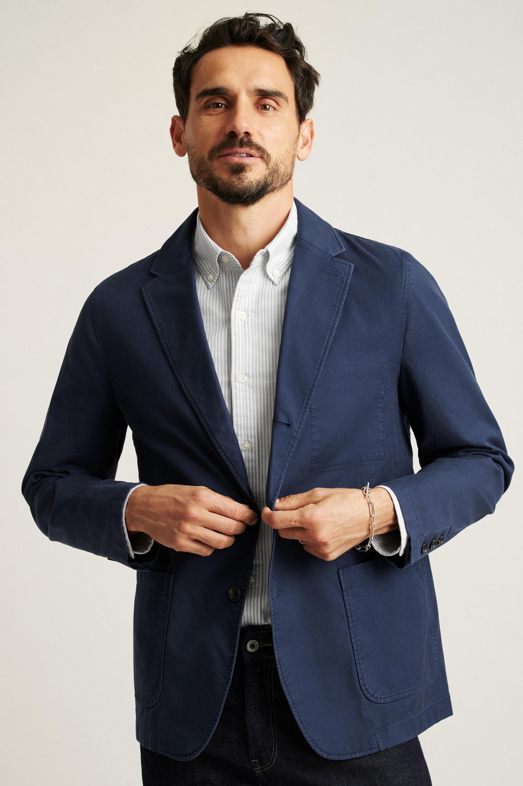 Jetsetter Washed Cotton Blazer Product Image
