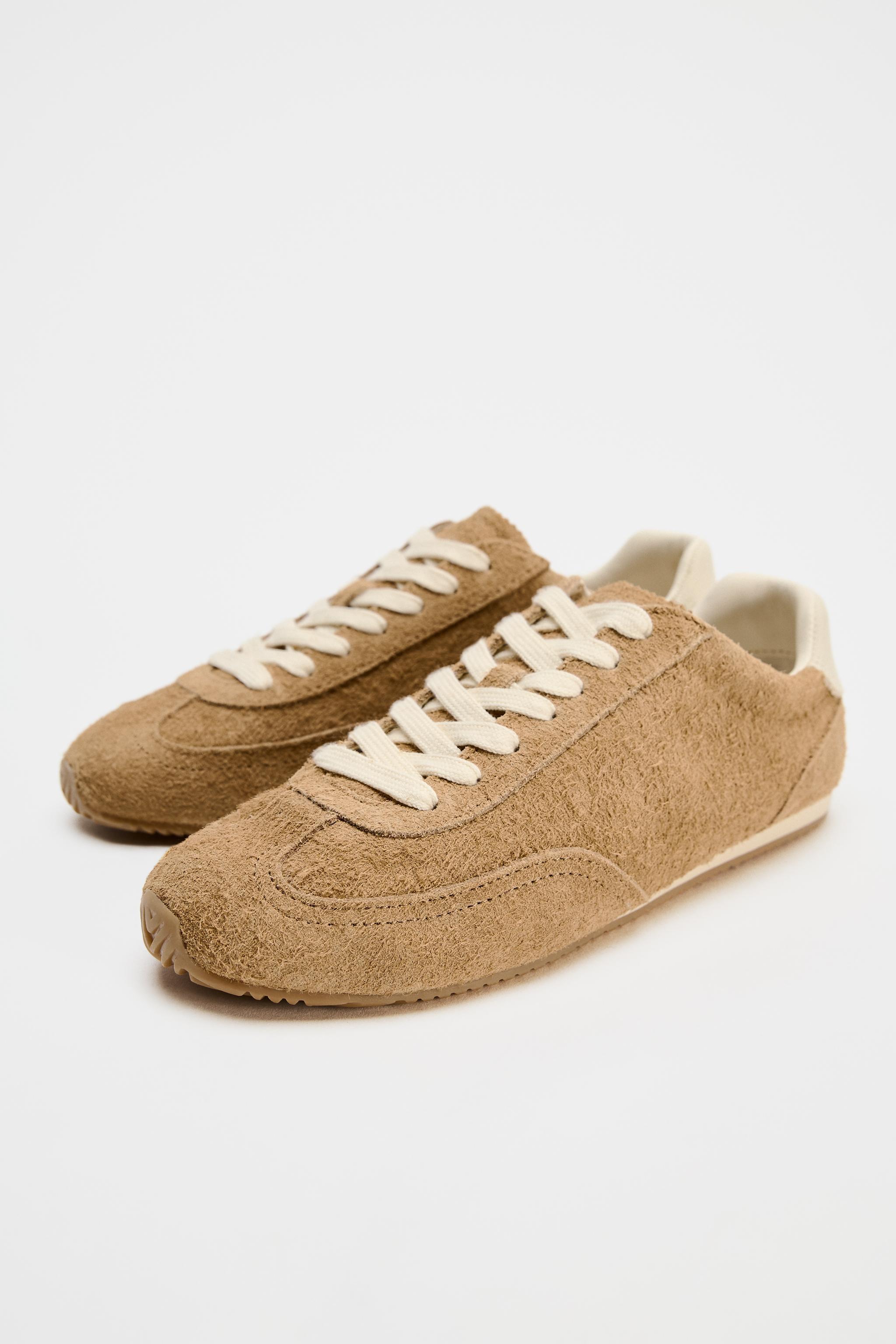 ATHLETIC SUEDE SNEAKERS Product Image