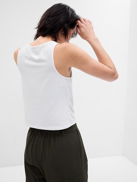 GapFit Breathe Twist-Front Tank Top Product Image