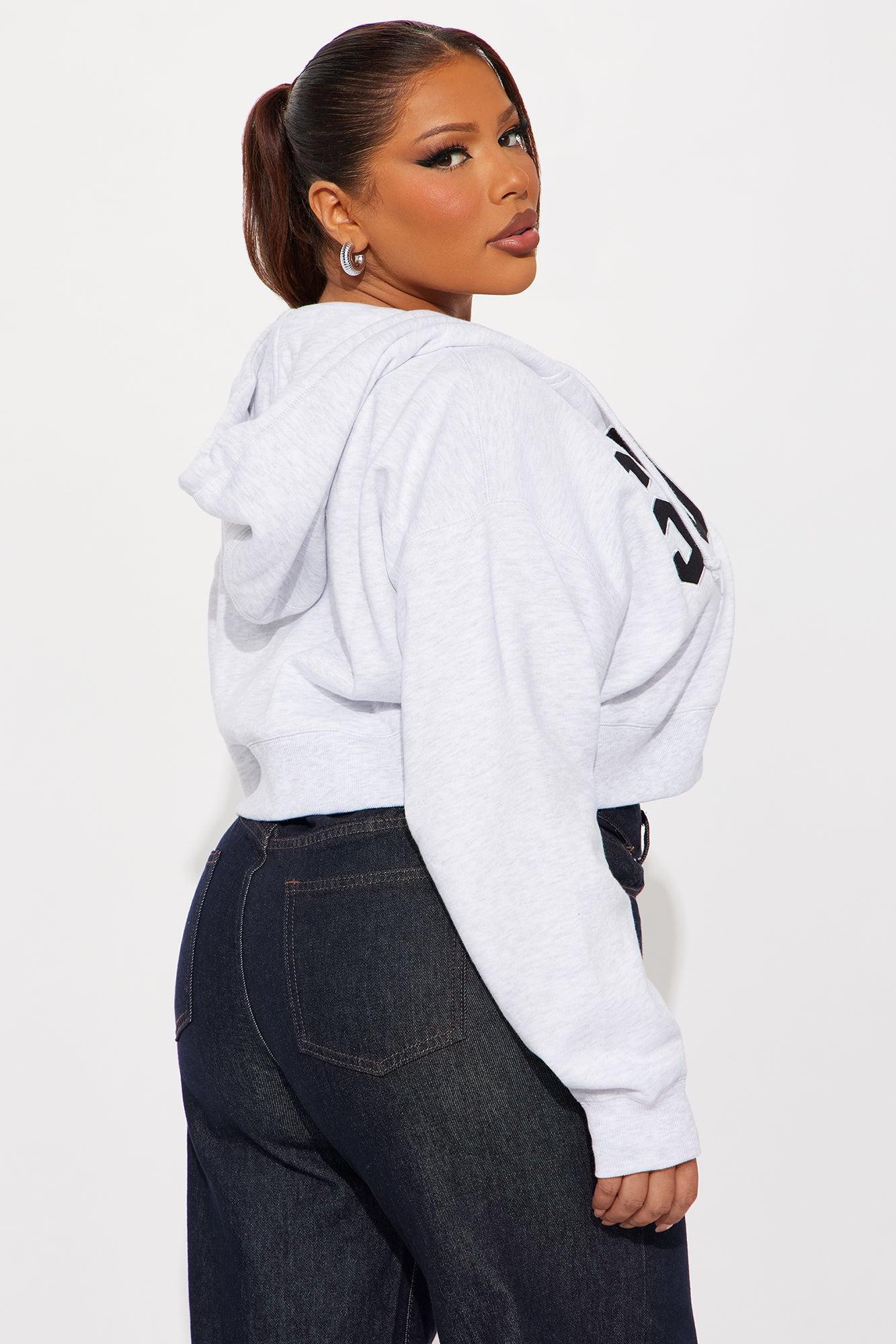 Soho Zip Up Hoodie - Grey Product Image