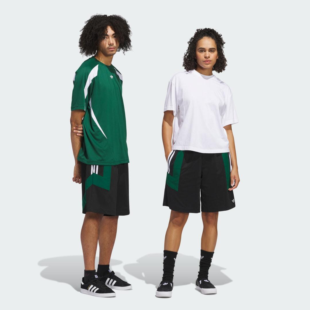 adidas Skateboarding Football Shorts (Gender Neutral) Black XS Unisex Product Image