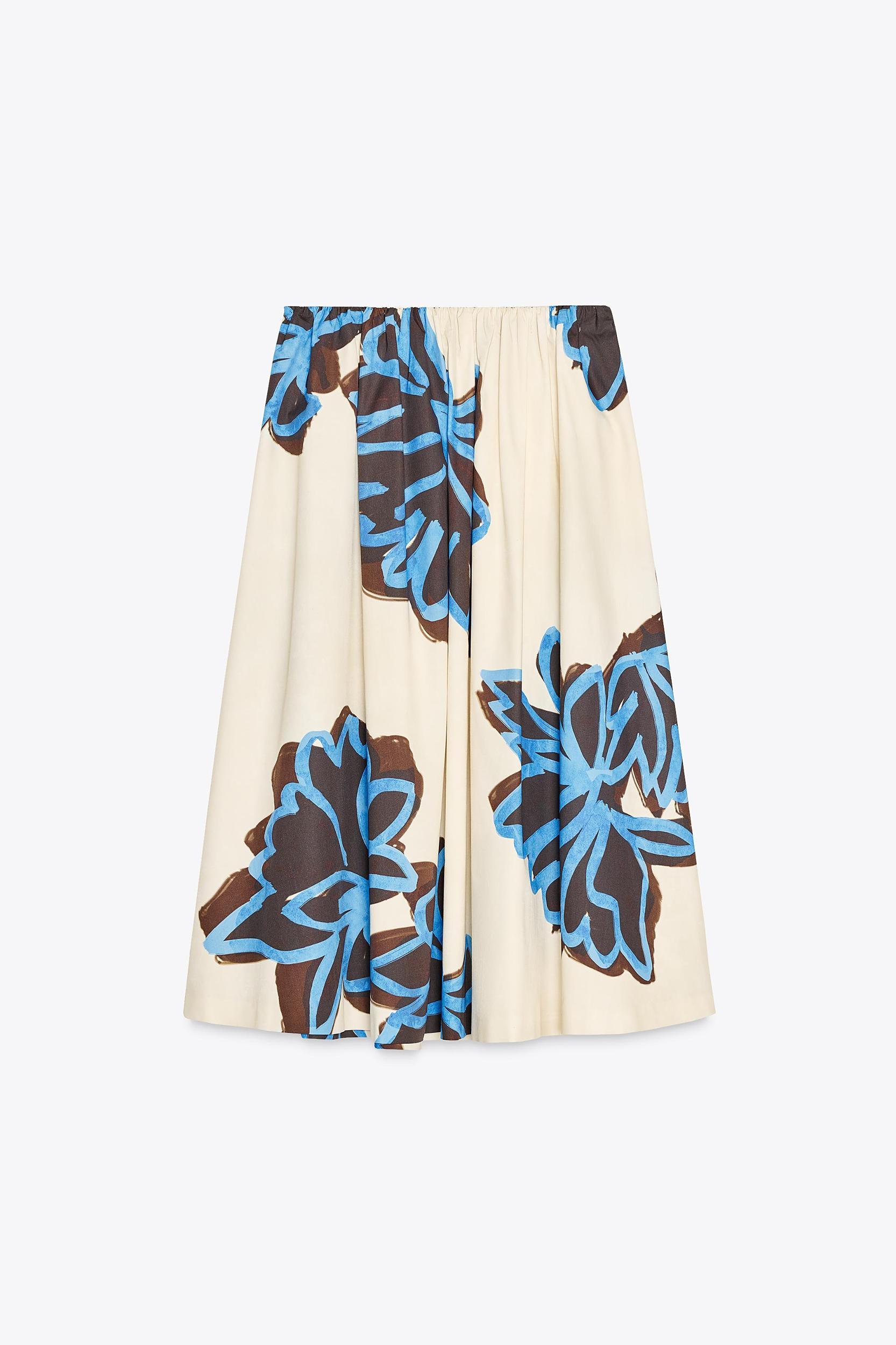 ZW COLLECTION VOLUMINOUS MIDI SKIRT Product Image