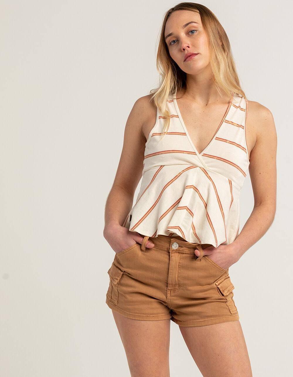 FIVESTAR GENERAL CO. Pigment Womens Cargo Shorts - DESERT Product Image