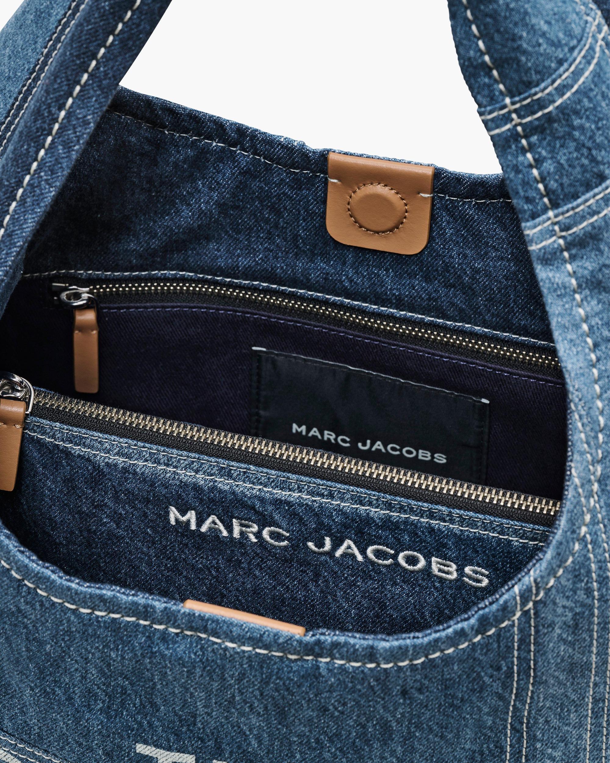 The Patchwork Denim Sack Bag Product Image