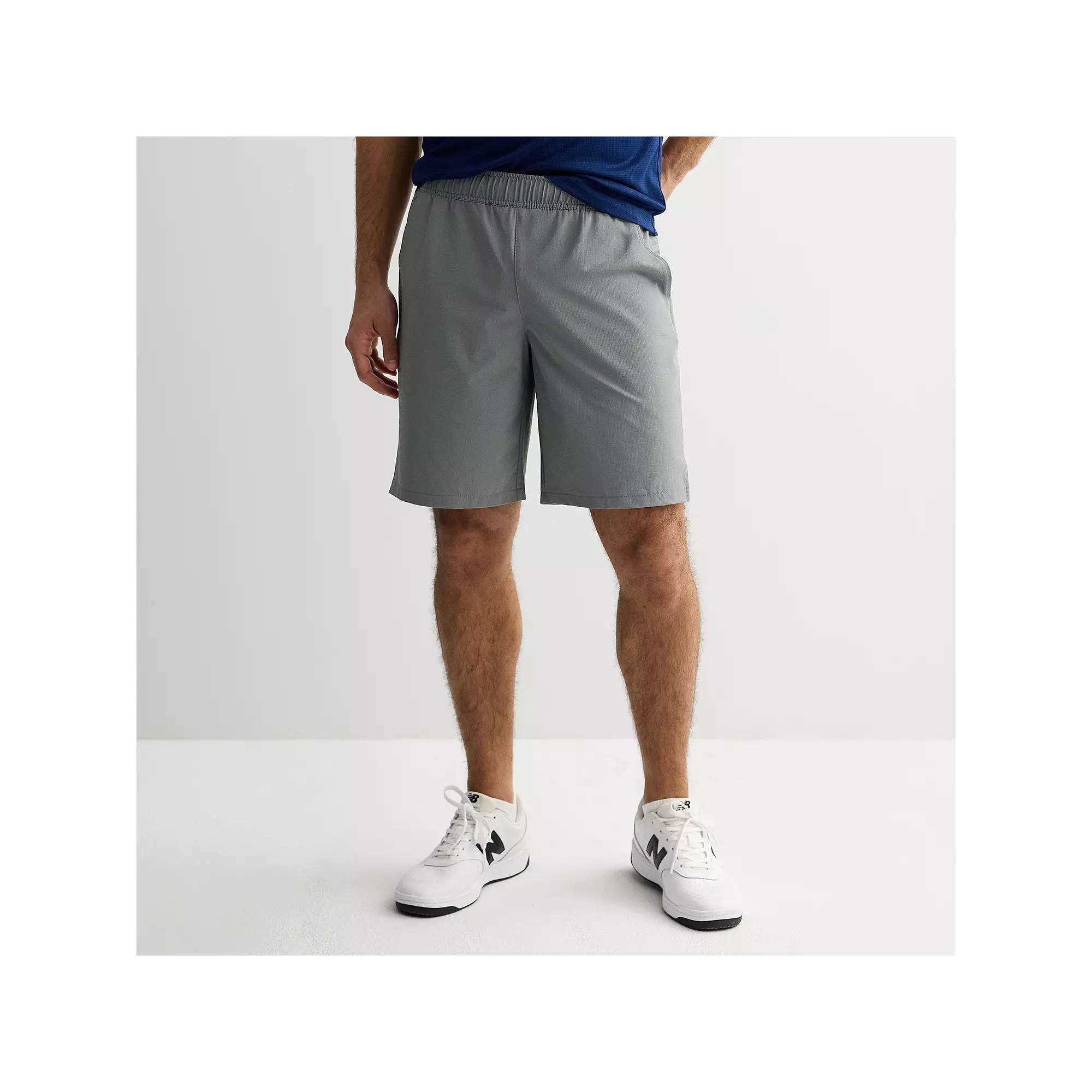 Men's Tek Gear® Lightweight 9 in. Woven Shorts, Size: Medium, Smokey Grey Product Image
