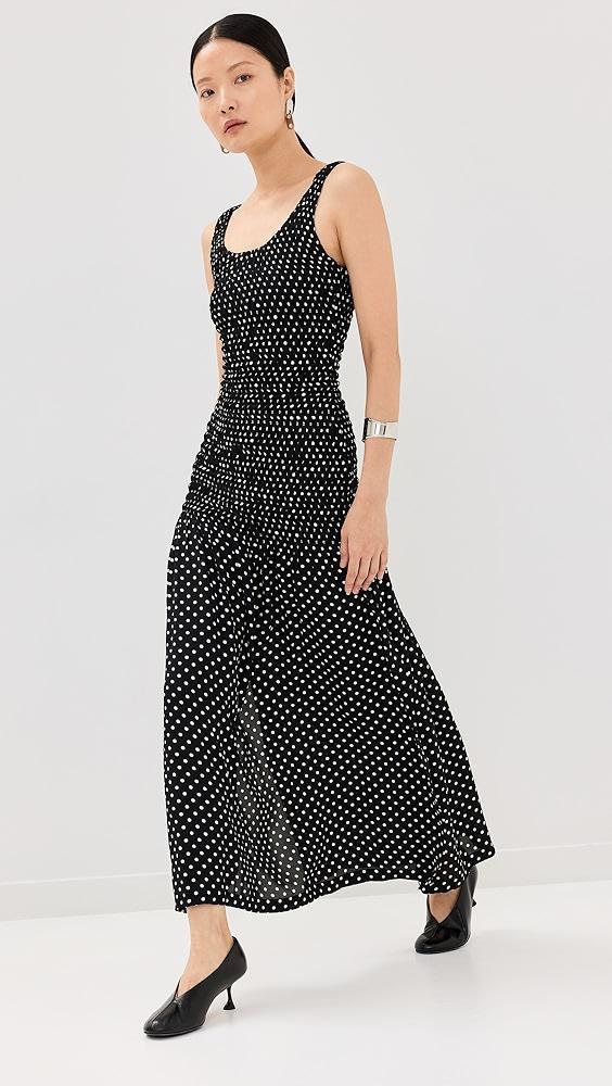 rabanne Long Crepe Dress | Shopbop Product Image