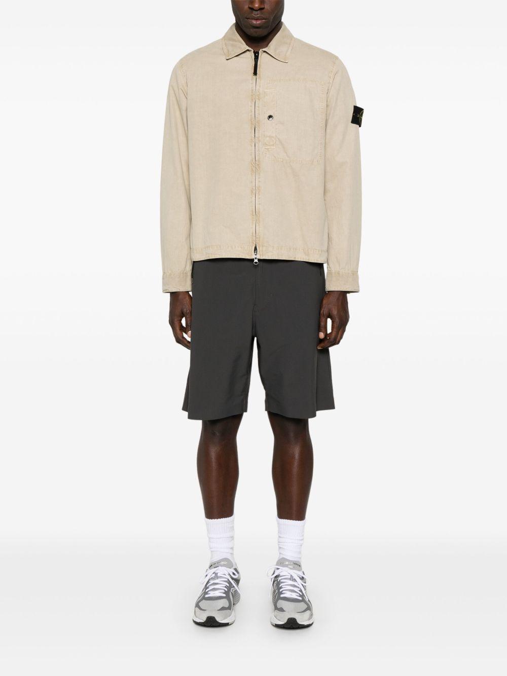 Compass-badge overshirt Product Image