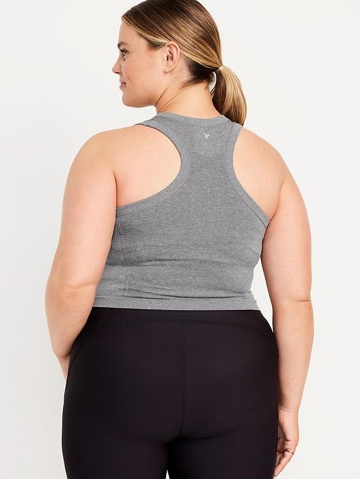 Fluid Seamless Fitted Crop Tank Top Product Image