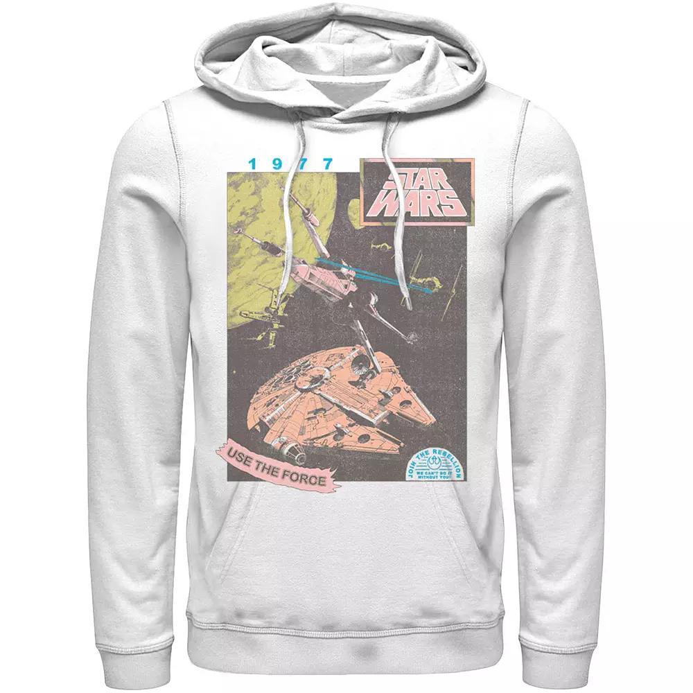 Men's Star Wars Join The Rebellion Hoodie, Size: Large, Red Product Image