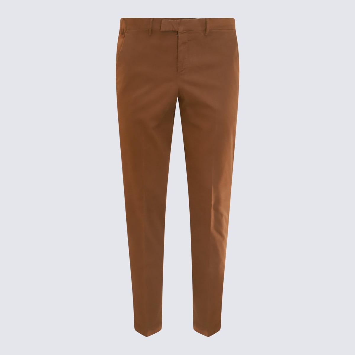 PT TORINO Tobacco Pants In Brown Product Image