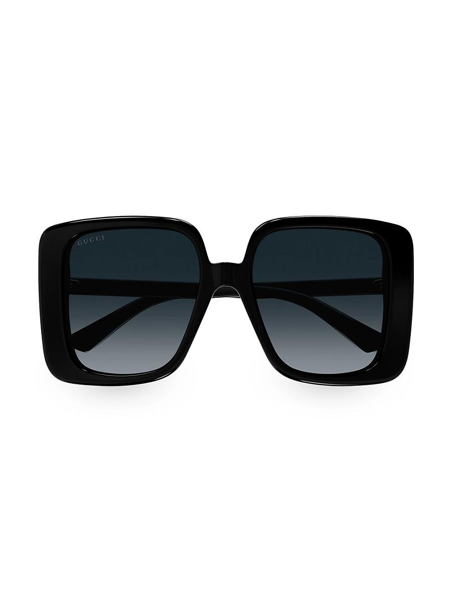 Gucci GG1314S 55mm Rectangle Oversized Sunglasses Product Image