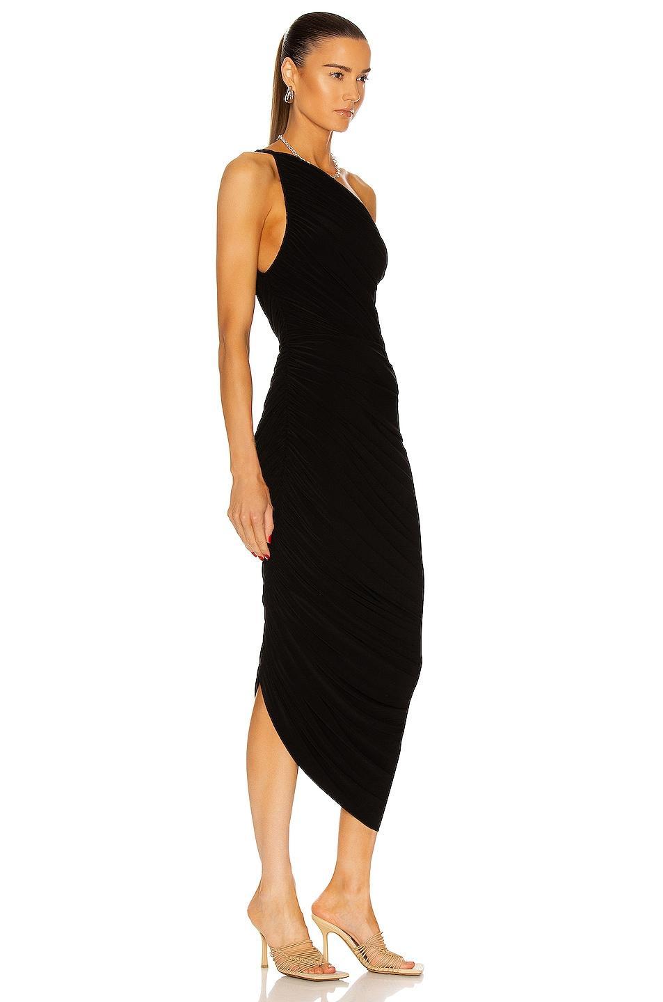 Womens Diana Ruched One-Shoulder Gown Product Image