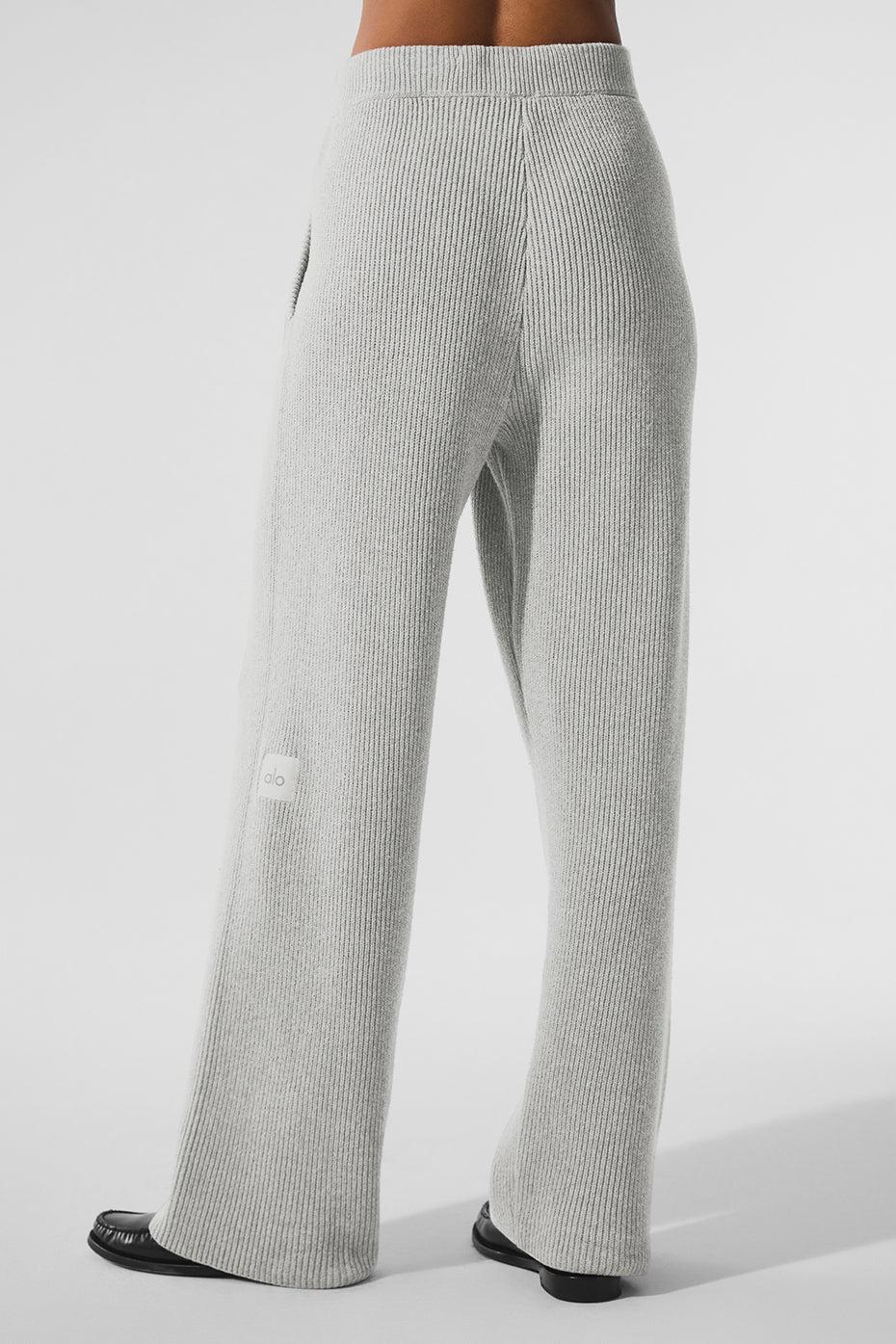 Domain Rib Knit Sweatpant - Athletic Heather Grey Product Image