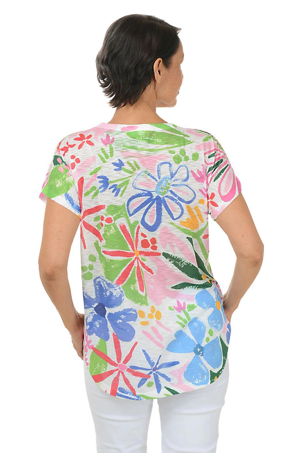 Jess & Jane Rosy Tunic Top Product Image