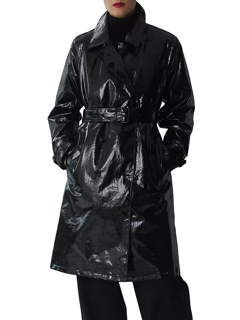 Double-Breasted Trench Coat Product Image