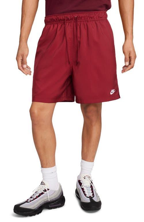 Big & Tall Nike Club Woven Flow Shorts, Men's, Size: Large Tall, Black Product Image