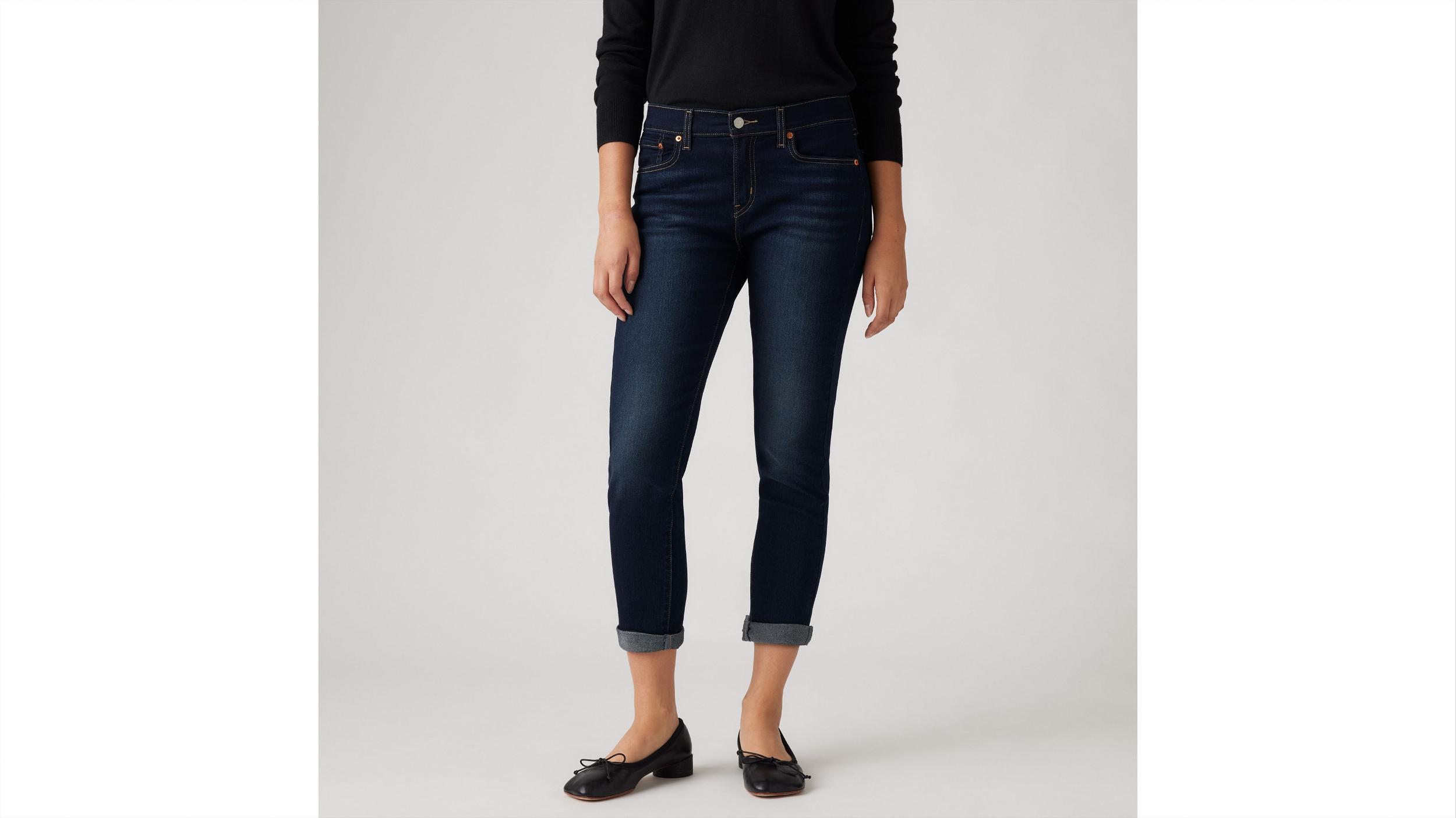Mid Rise Boyfriend Women's Jeans Product Image