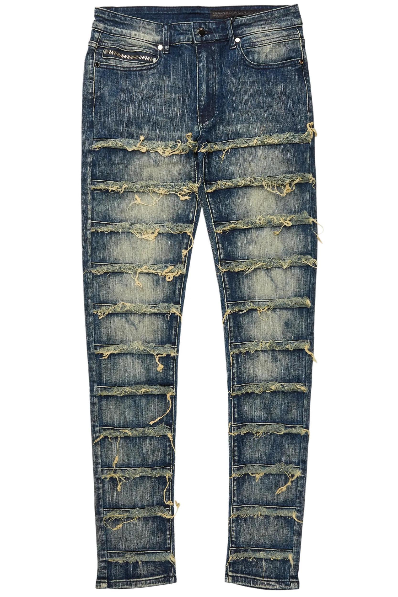 Waylon Tint  Frayed Slim Fit Jean Male Product Image