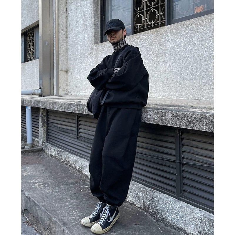 RT No. 11811 OVERSIZE PULLOVER SWEATER & SWEATPANTS Product Image