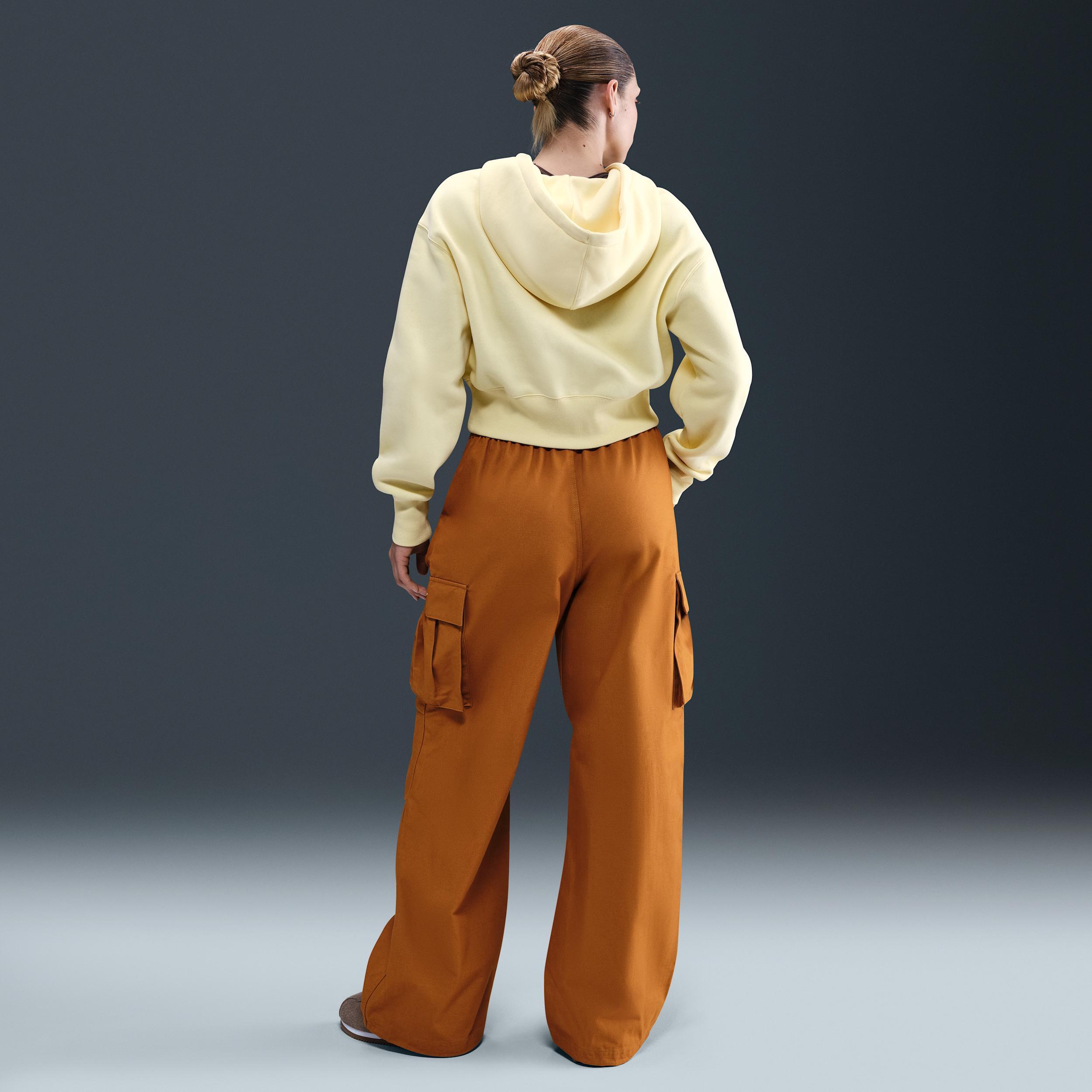 Women's Nike Sportswear Mid-Rise Oversized Woven Cargo Pants Product Image