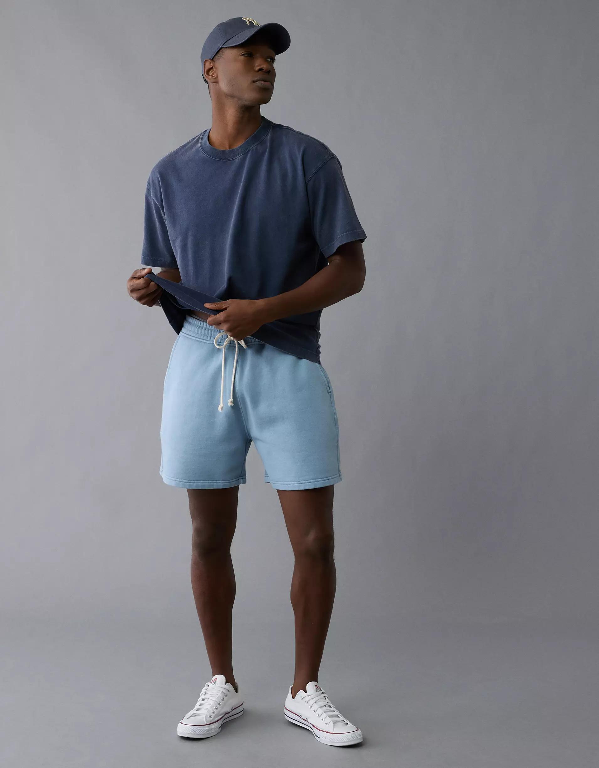 AE Boxy Sueded Jersey T-Shirt Product Image