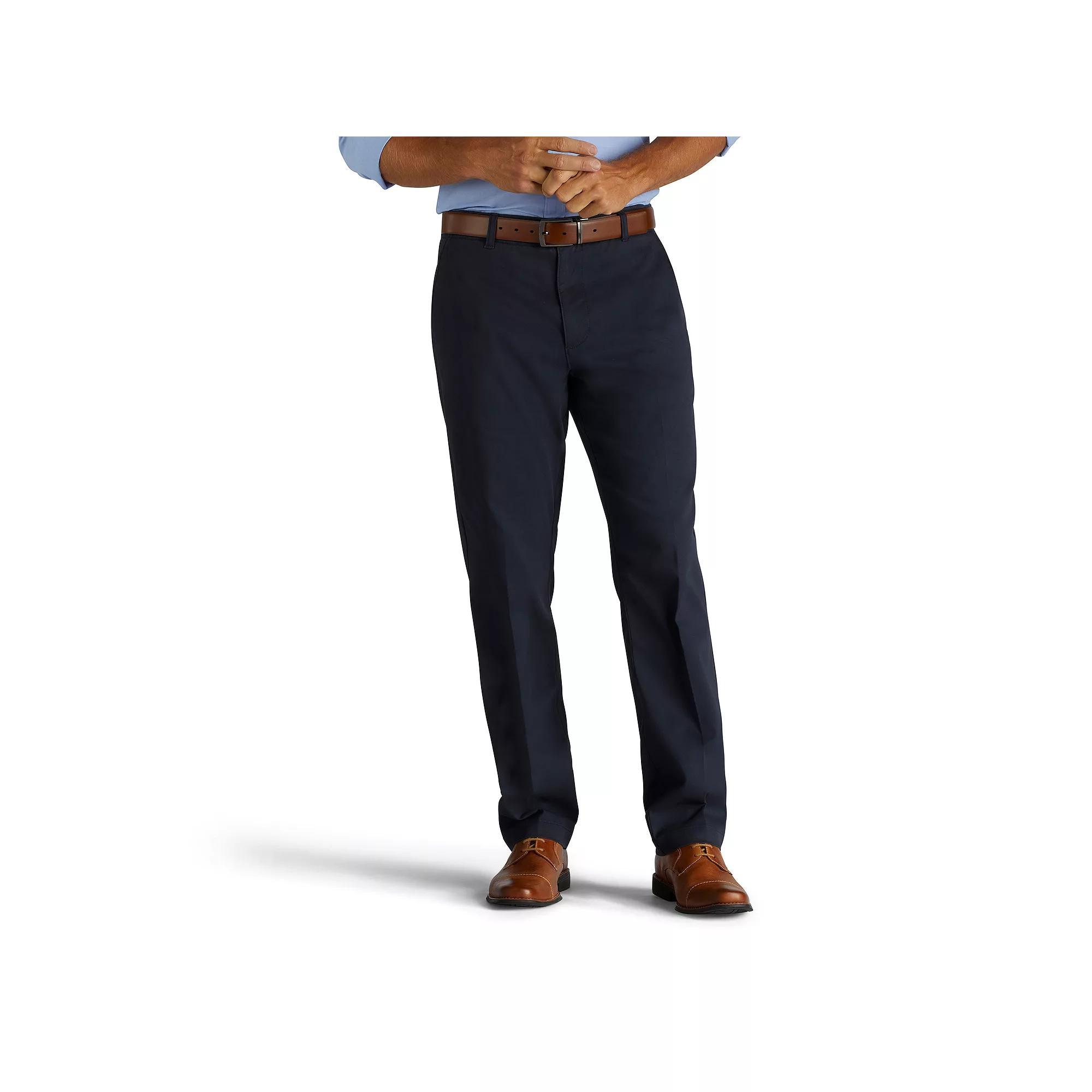 Big & Tall Lee® Extreme Motion Straight Fit Pants, Men's, Size: 48X30, Blue Product Image