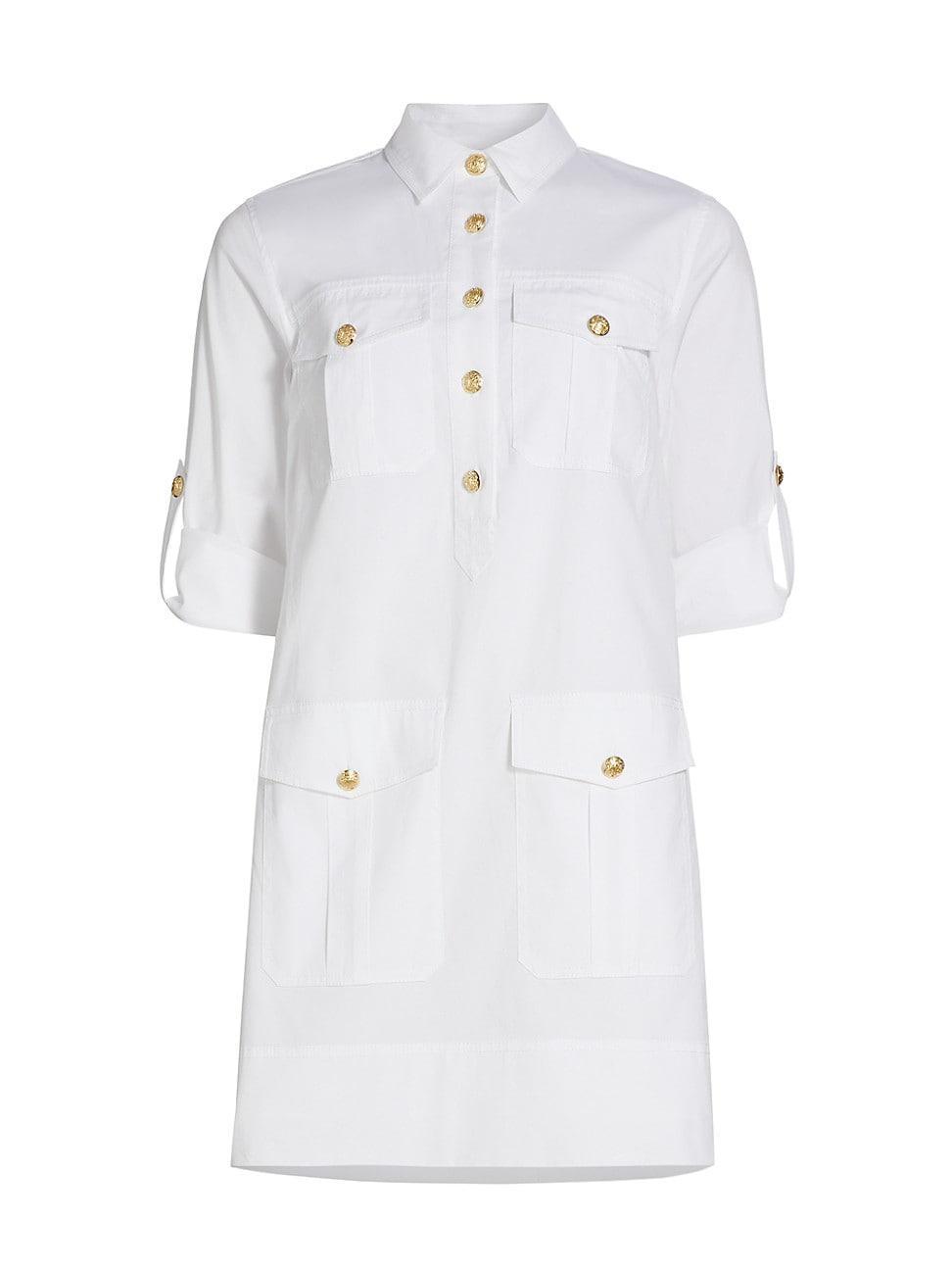 Womens Saude Cotton Utility Shirtdress Product Image