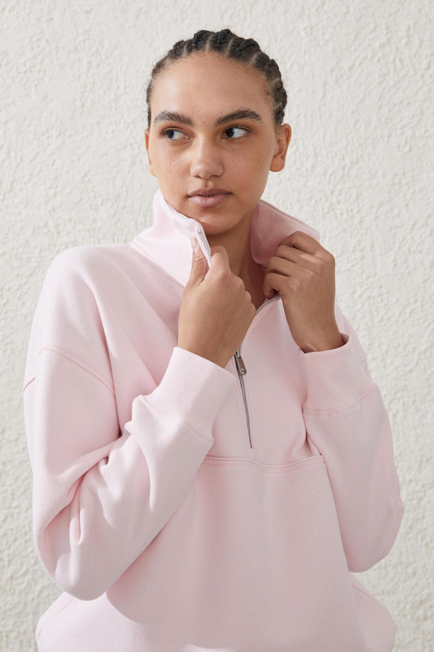 Plush Essential Half Zip Jumper Product Image