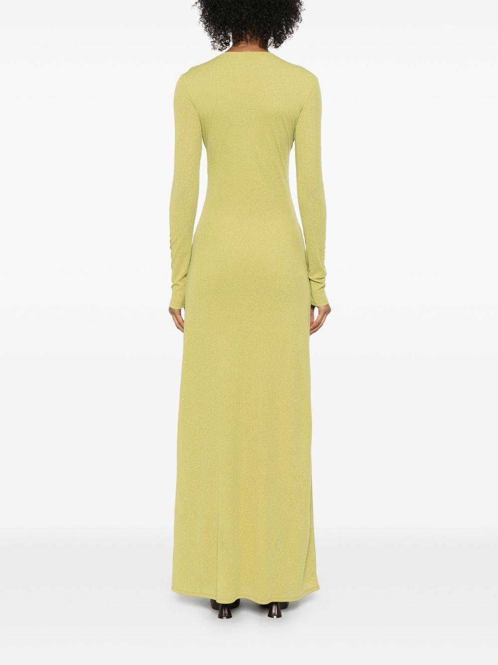 twist-detail maxi dress Product Image