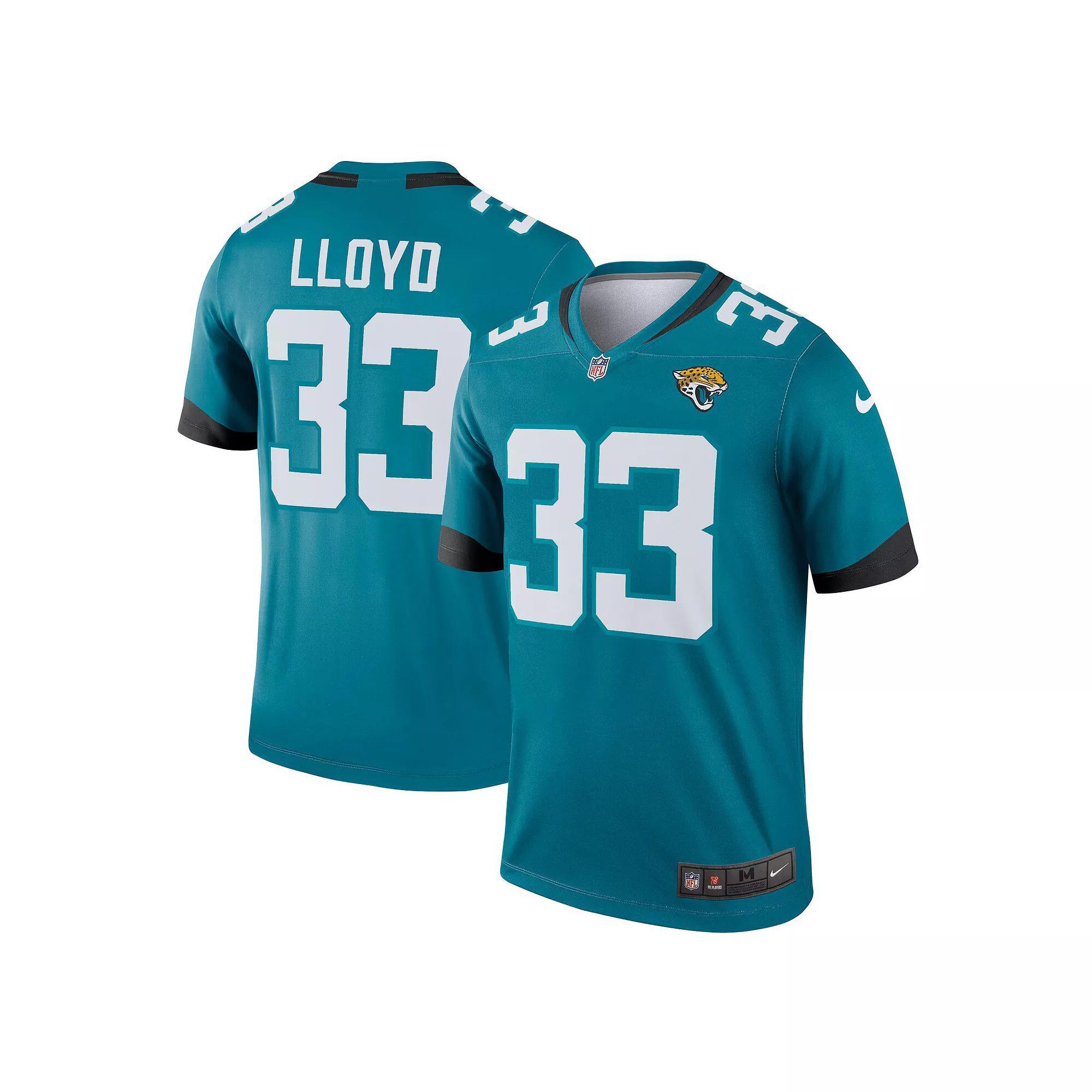 Men's Nike Devin Lloyd Teal Jacksonville Jaguars Legend Jersey, Size: Large, Blue Product Image