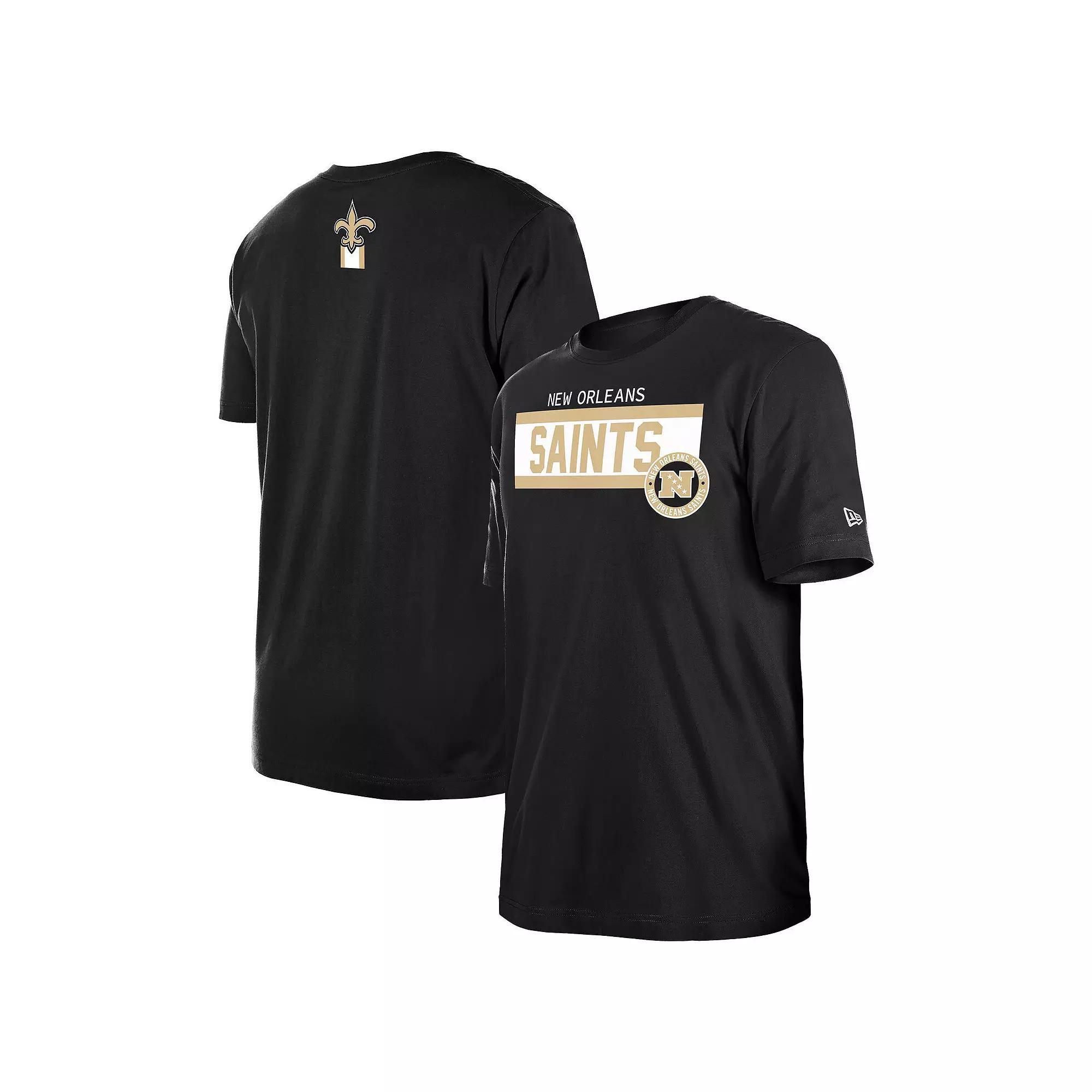 Men's New Era  Black Minnesota Vikings 3rd Down Domestic T-Shirt, Size: XL Product Image