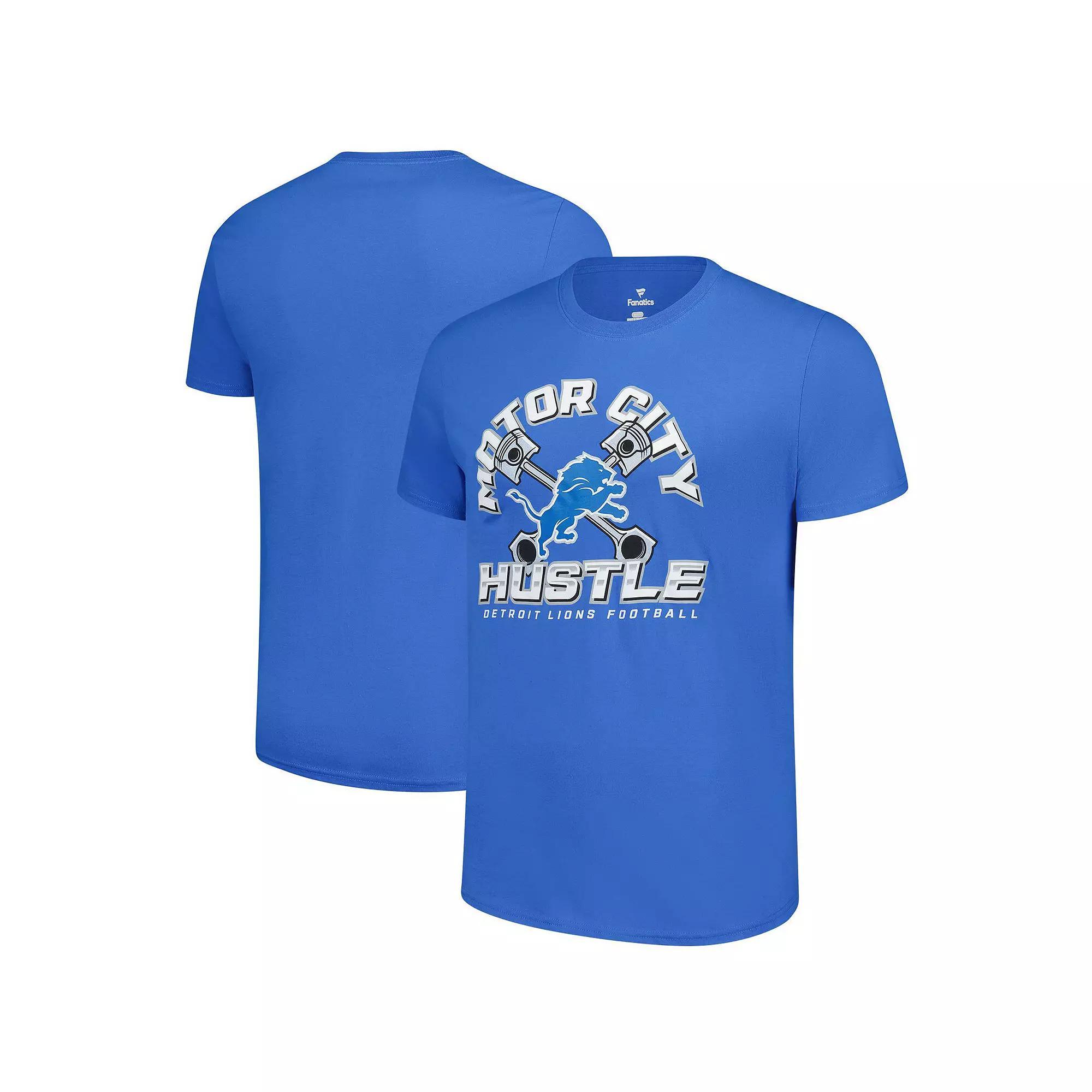Mens Fanatics Detroit Lions Motor City Hustle T-Shirt Product Image