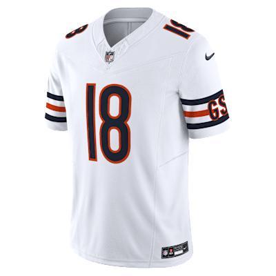 Men's Nike Caleb Williams Orange Chicago Bears Vapor F.U.S.E. Limited Jersey, Size: 2XL Product Image