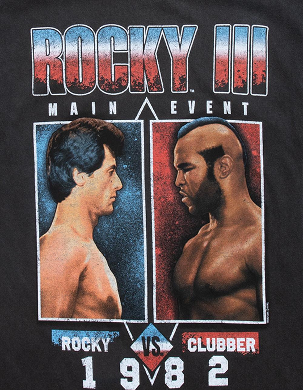 Rocky Vs. Clubber Mens Tee - BLACK Product Image