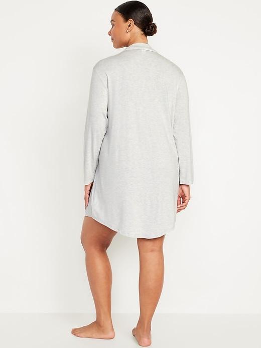 Knit Jersey Sleep Shirt Product Image