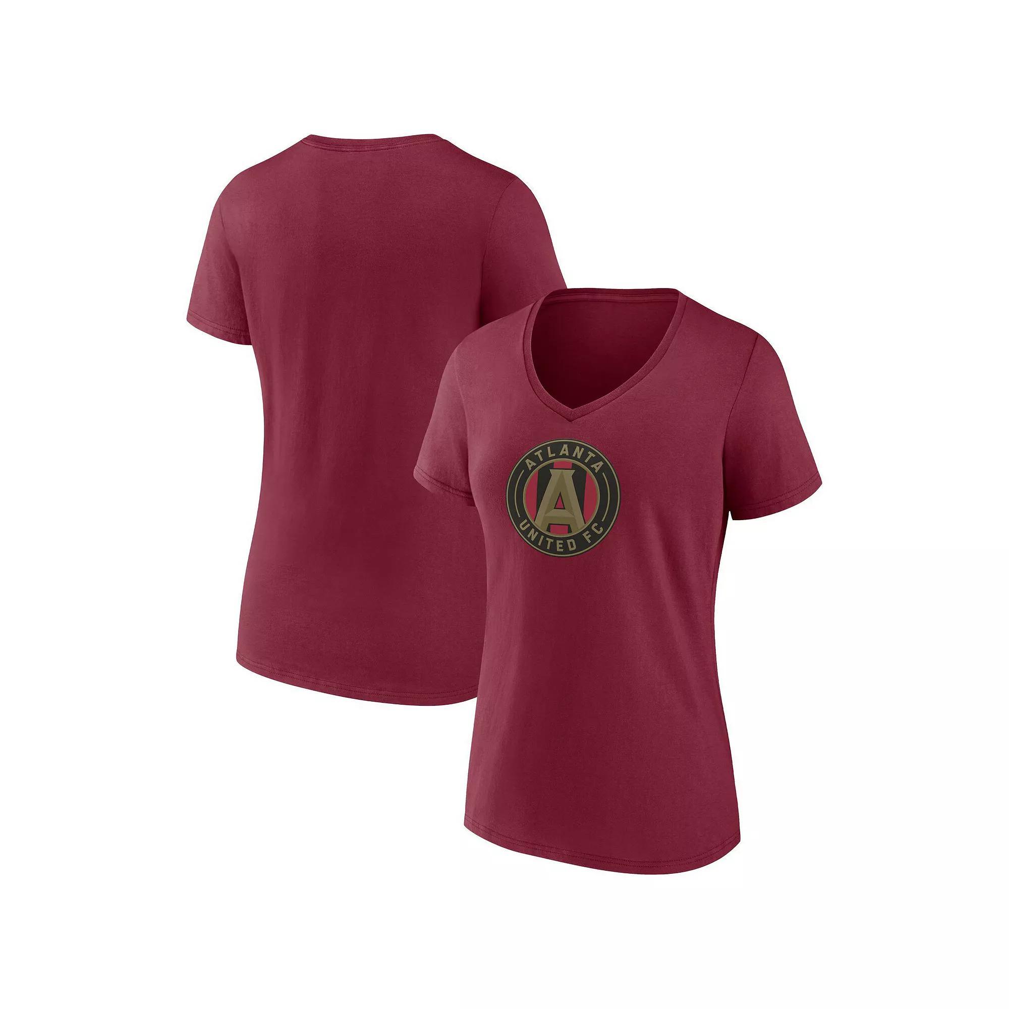 MLS Los Angeles FC Women's V Neck T-Shirt : 100% Cotton, Tagless, Pullover Product Image