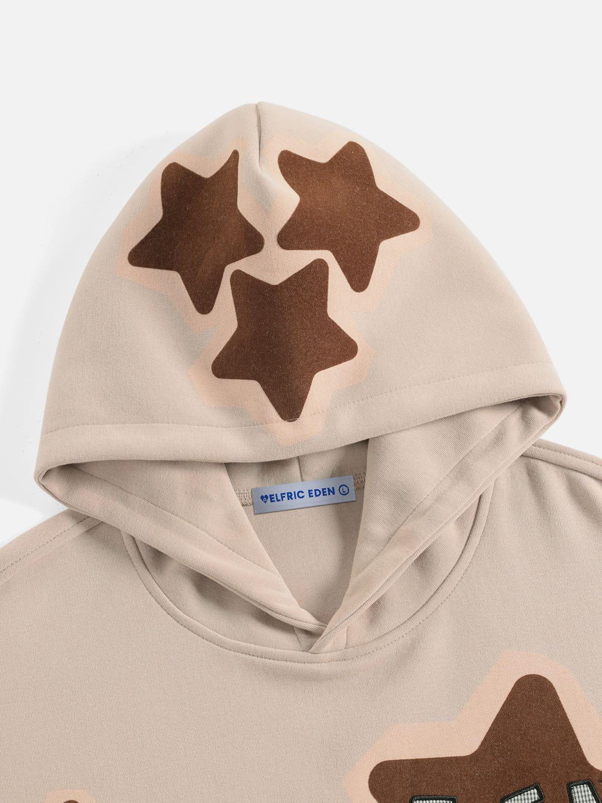 Aelfric Eden Applique Embroidery Eden Star Pullover Hoodie Product Image