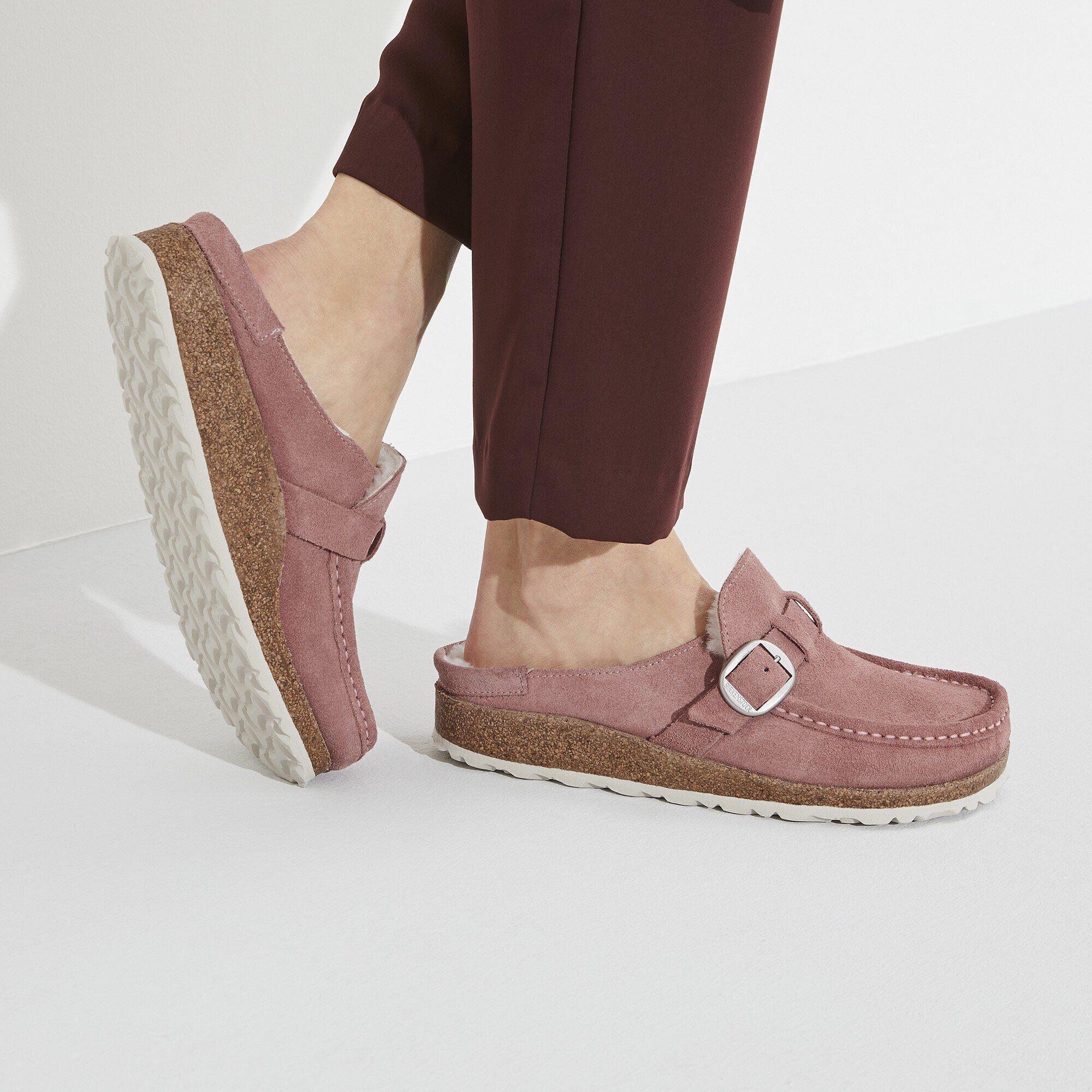 Buckley Shearling Suede Leather Product Image