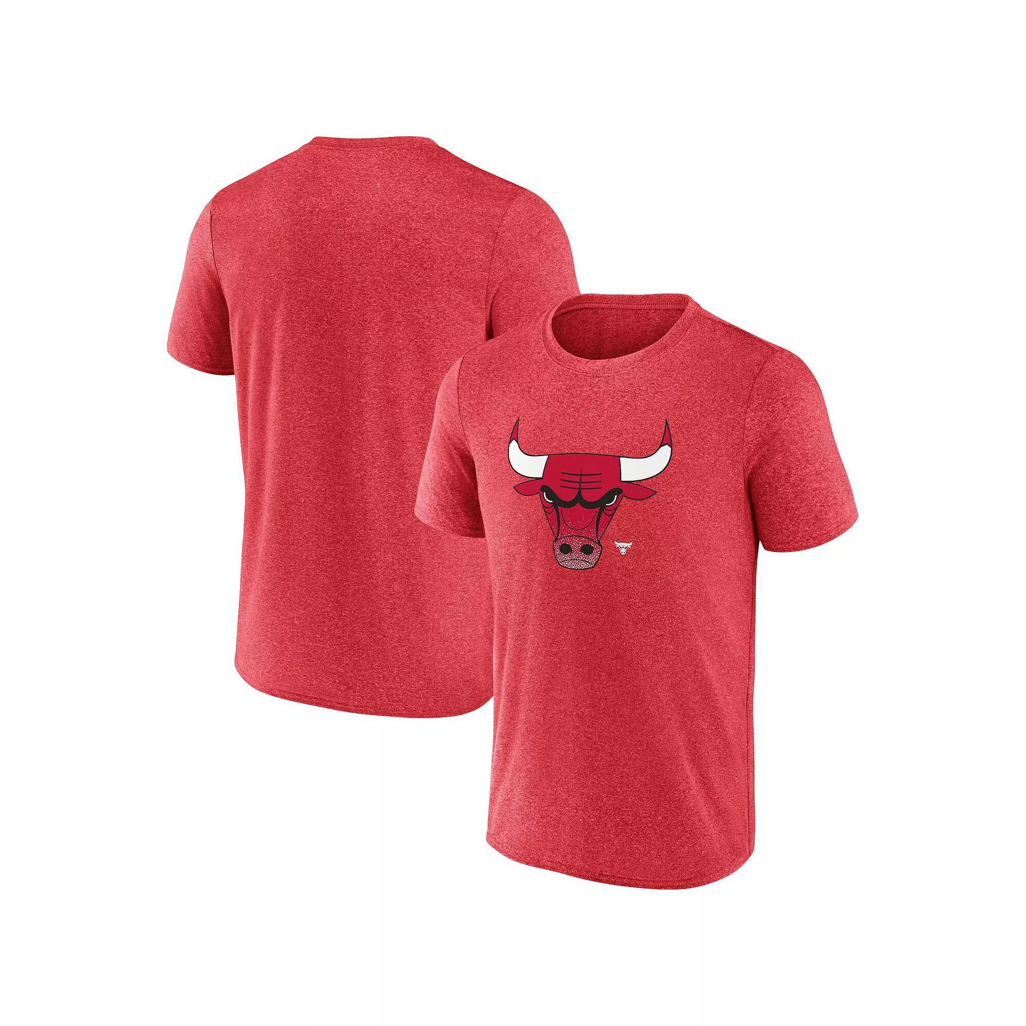 Mens Fanatics Heather Charcoal Florida Panthers Black Ice Synthetic T-Shirt Product Image