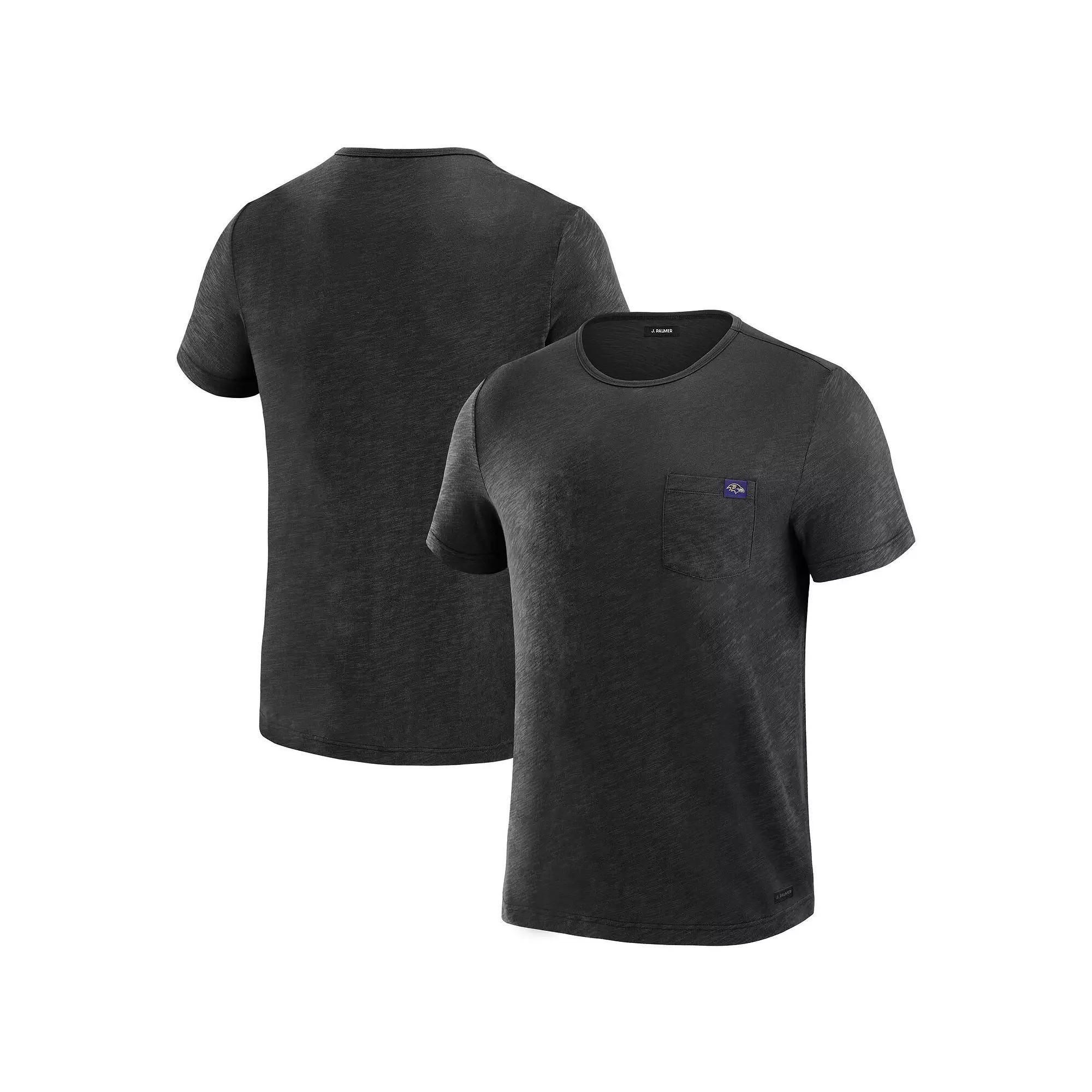 Men's J. Palmer Black Minnesota Vikings In-The-Pocket T-Shirt, Size: Large Product Image