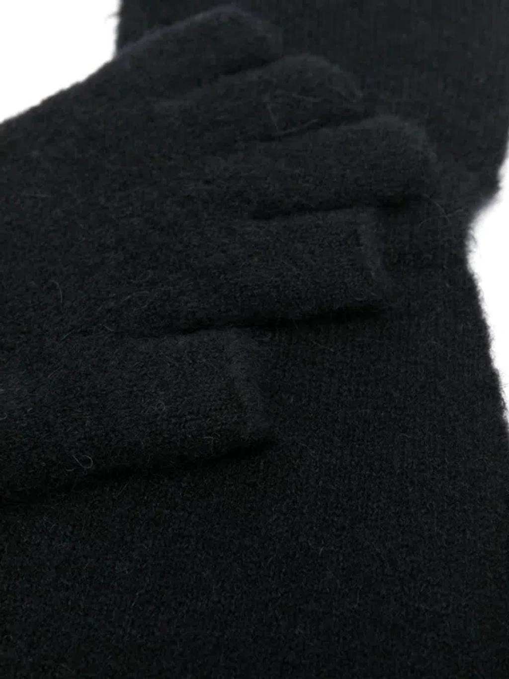 RICK OWENS Runway Gloves In Black Product Image
