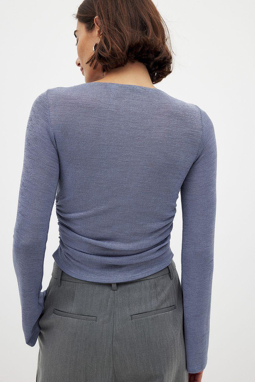 Button Detail Top Product Image