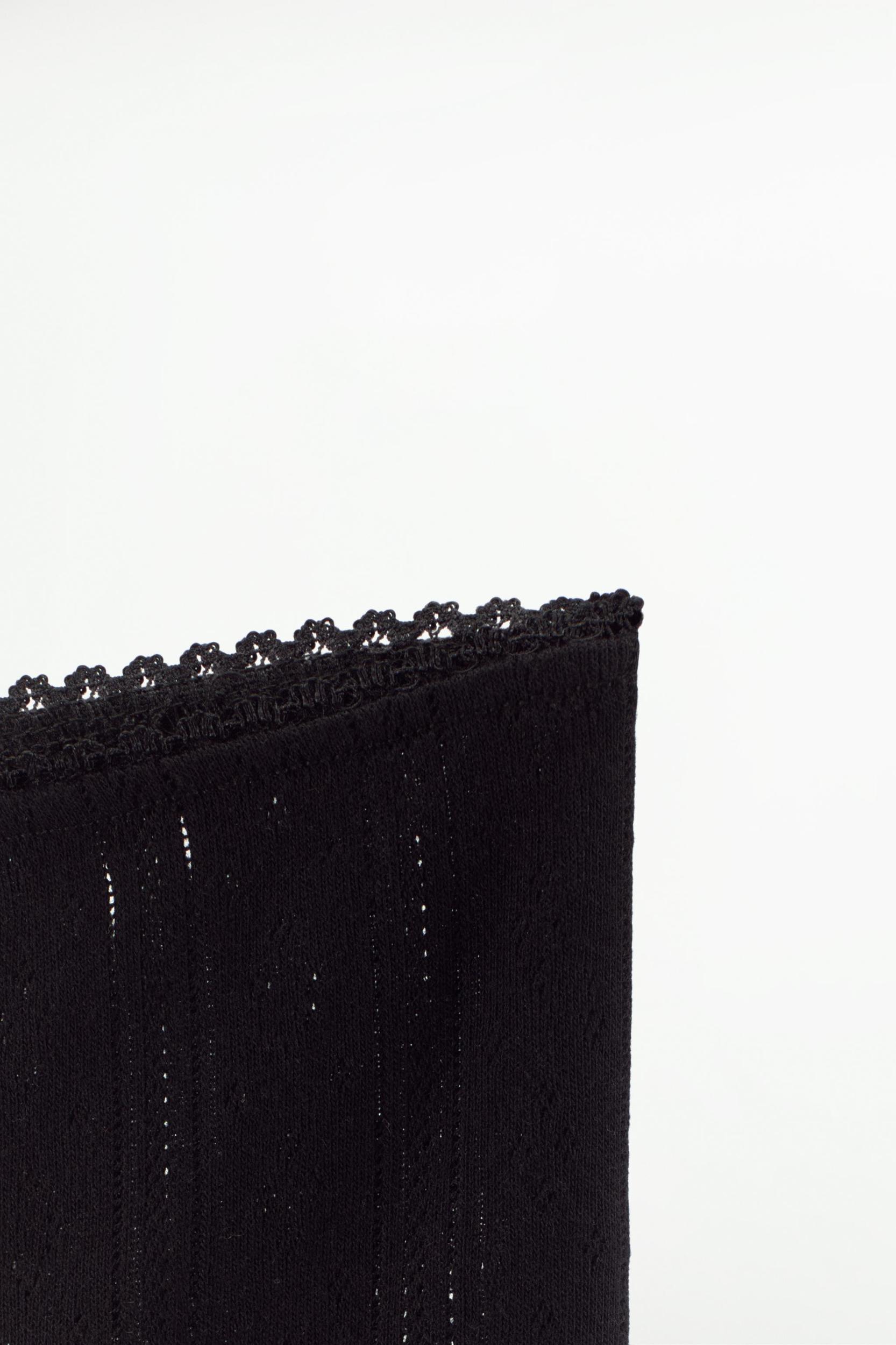 LACE TRIM POINTELLE SKIRT Product Image