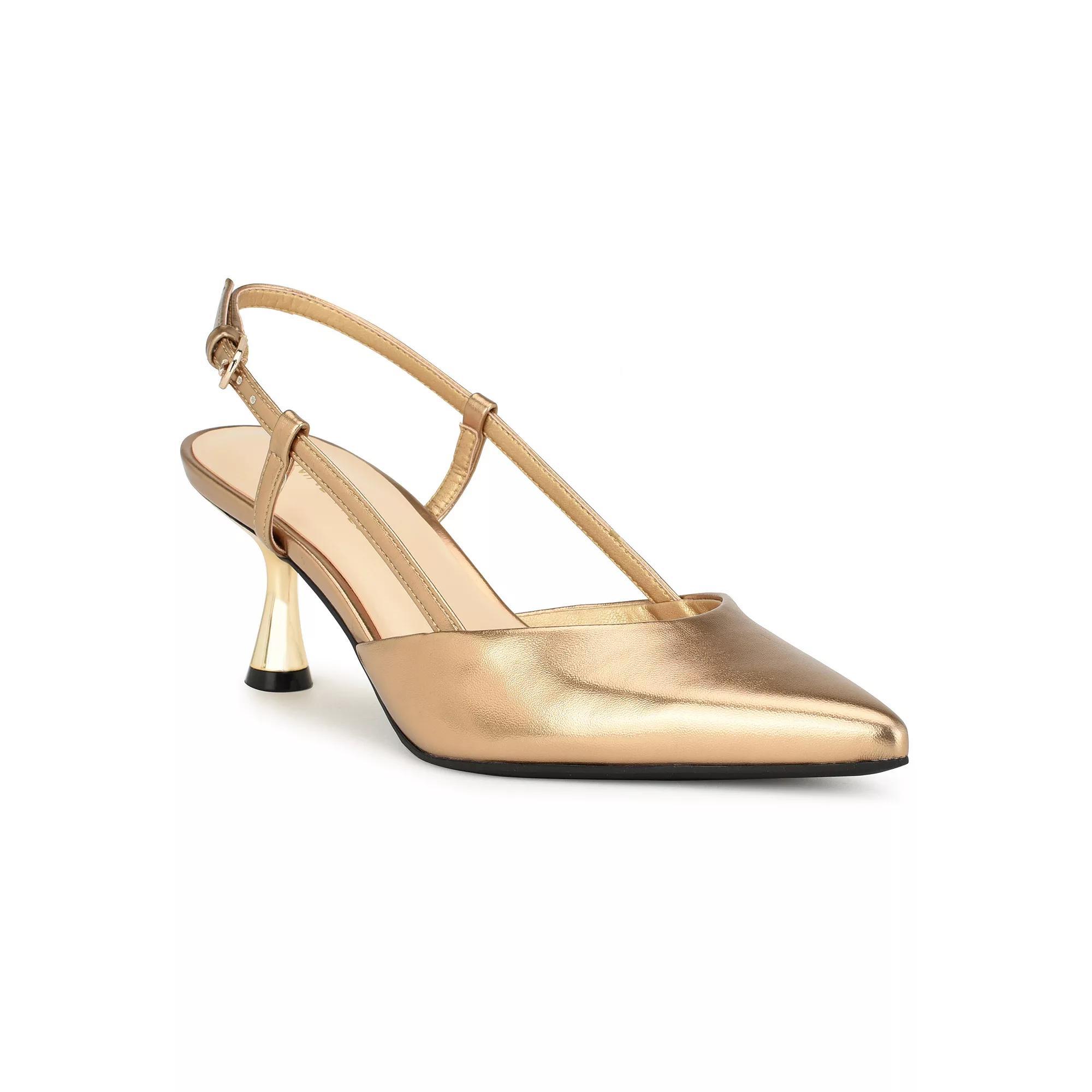 Nine West Rowen Womens Slingback Dress Pumps Product Image